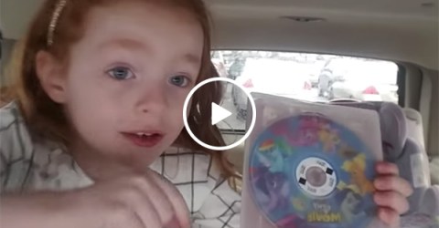 Little girl has the most adorable freakout over My Little Pony movie