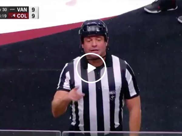 Major League Lacrosse Referee Calls A Very Unique Penalty