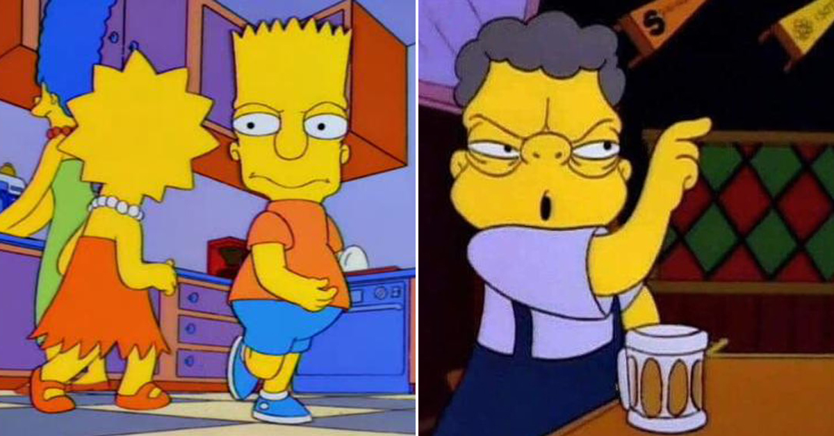 Front Facing ‘Simpsons’ Characters Will Leave You Confused