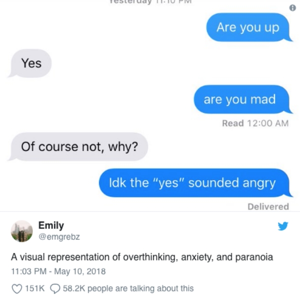 Insane viral text convo proves misunderstood texts are ruining love