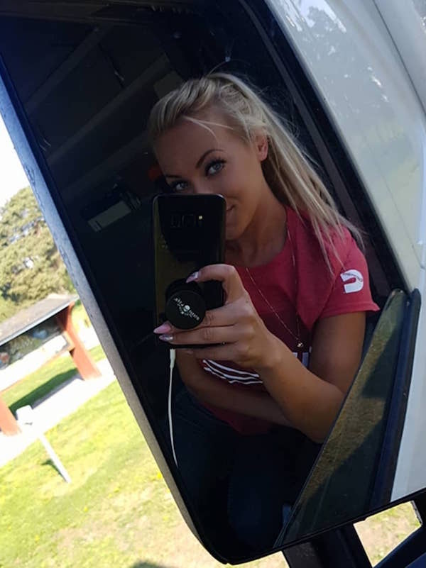 Swedish truck driver might, in fact, be the hottest on planet earth