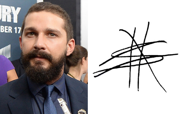 Celebrity signatures throughout time memorable for different reasons