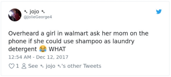 People overhear the craziest conversations at Walmart