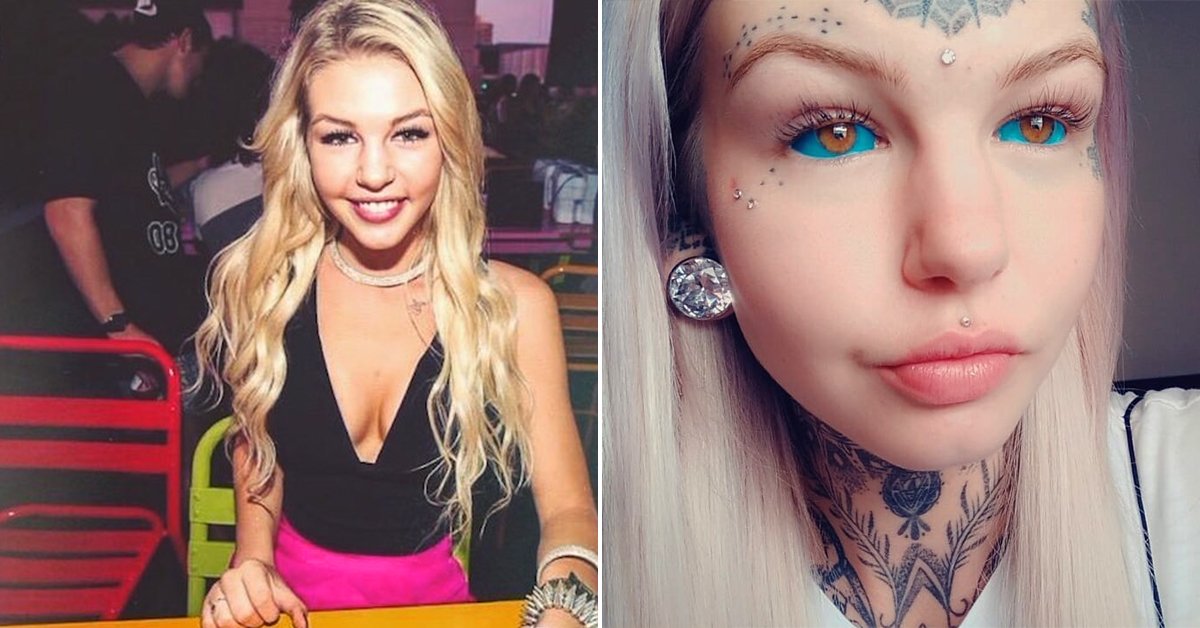 23-year-old spends $10,000 on bizarre body modifications