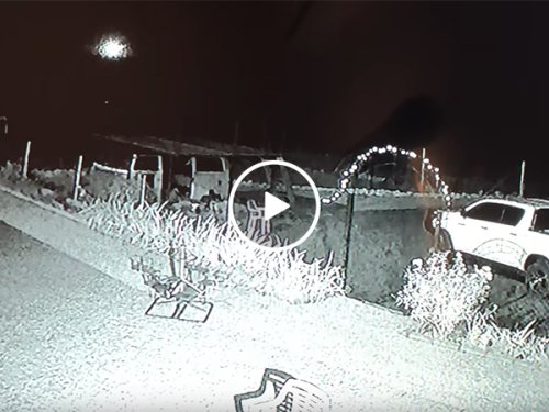 Asteroid Hits Earth In South Africa and Camera Catches It
