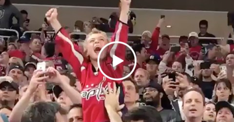 Kid Reacts to Capitals Winning Stanley Cup and Alex Ovechkin