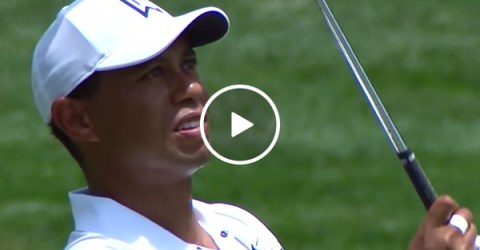 Tiger Woods Shows How To Twirl A Driver Before PGA Tournament