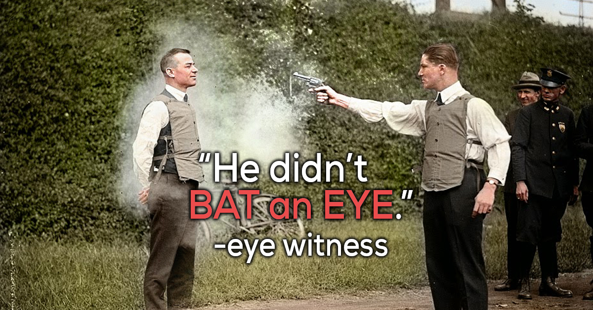 Bulletproof Vest First Test Fire Year 1923 Rare Historic Photos Chive