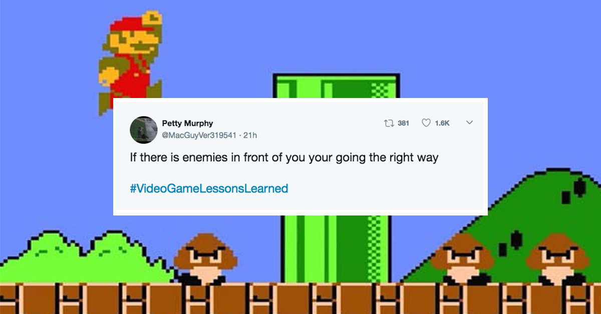 People share important life lessons learned from video games