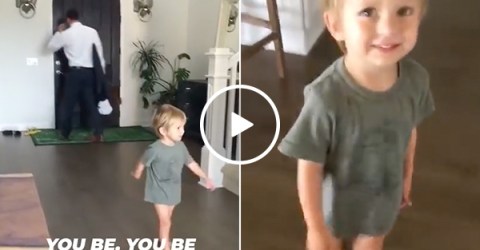 Kid gets emotional saying goodbye to his 'Fart Machine' (Video)
