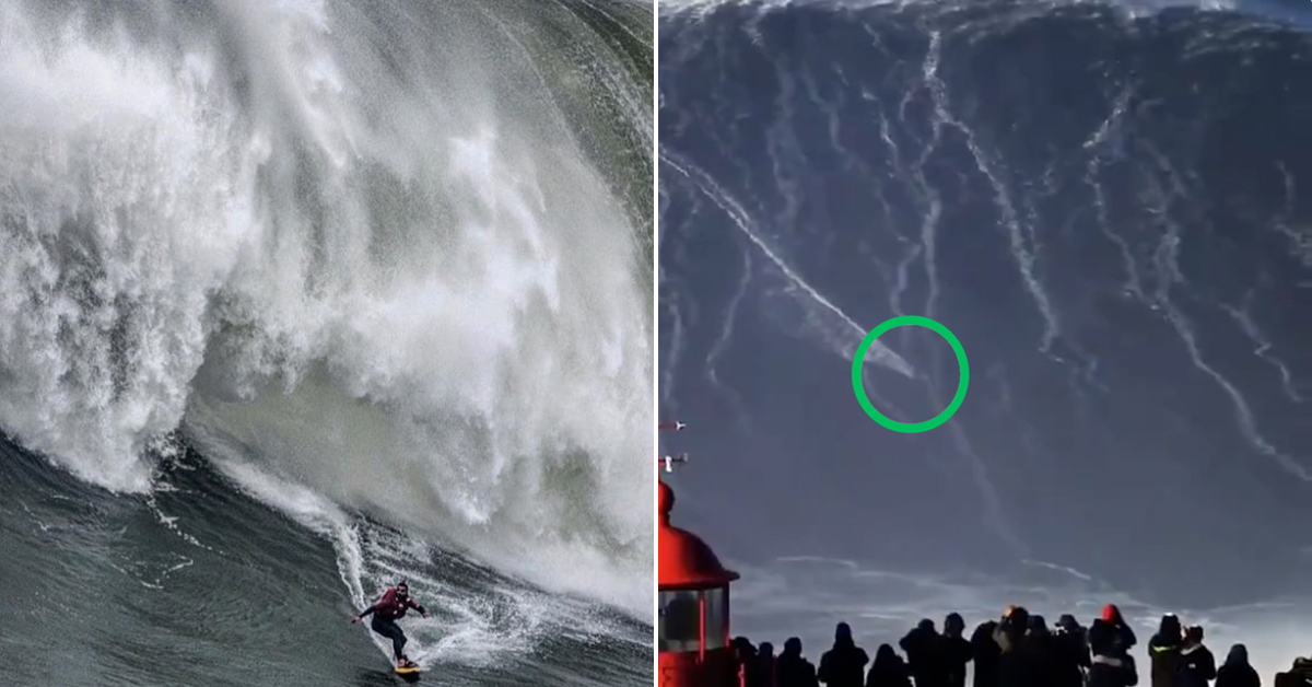 Brazilian maniac just surfed the tallest wave ever recorded