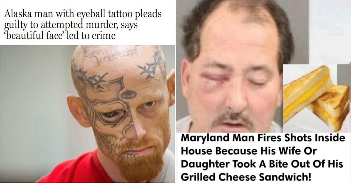 Us States Have Their Own Crazy Versions Of “florida Man” Headlines Thechive