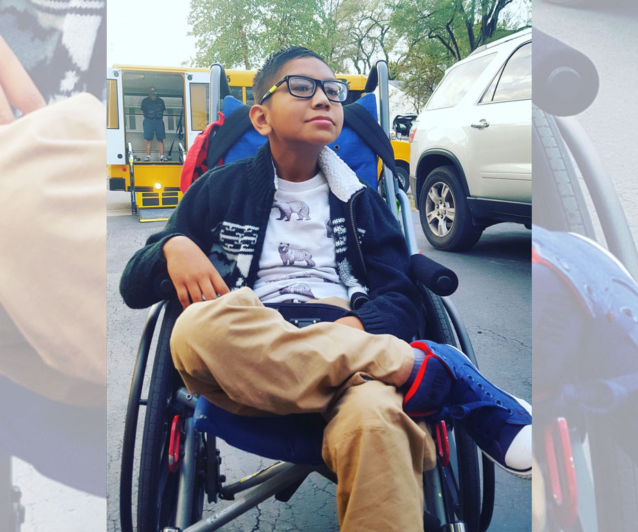 Chive Charities grants wheelchair van to boy with rare leukodystrophy