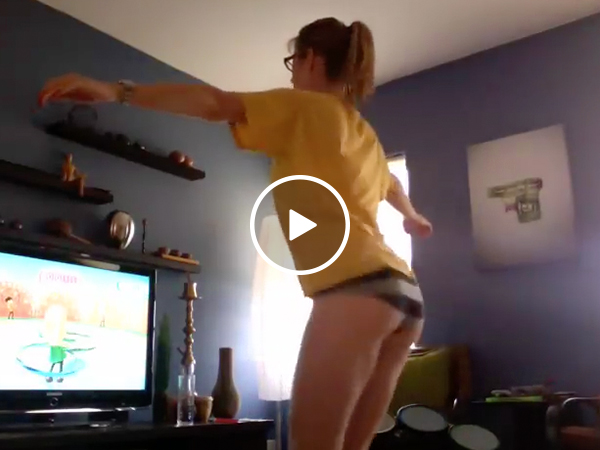 Man, I miss the Wii Fit... (Video)