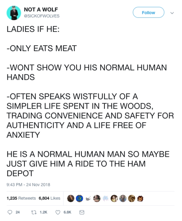 The "He's not your man" meme is as weird as it is funny