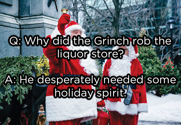 Bad Santa Claus jokes will get you in the Christmas spirit