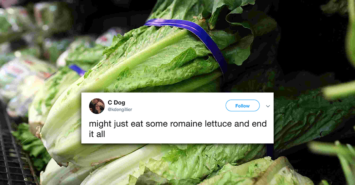 Twitter and Memes Blowing Up About the Romaine Lettuce Ban