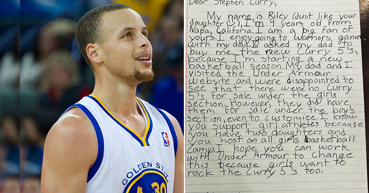 steph curry 9 year old