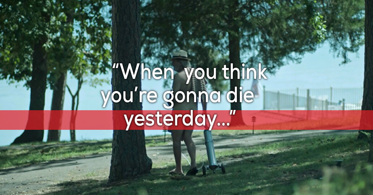 OZARK’s old man “Buddy Dyker” wisdom quotes actor Harris Yulin Chive