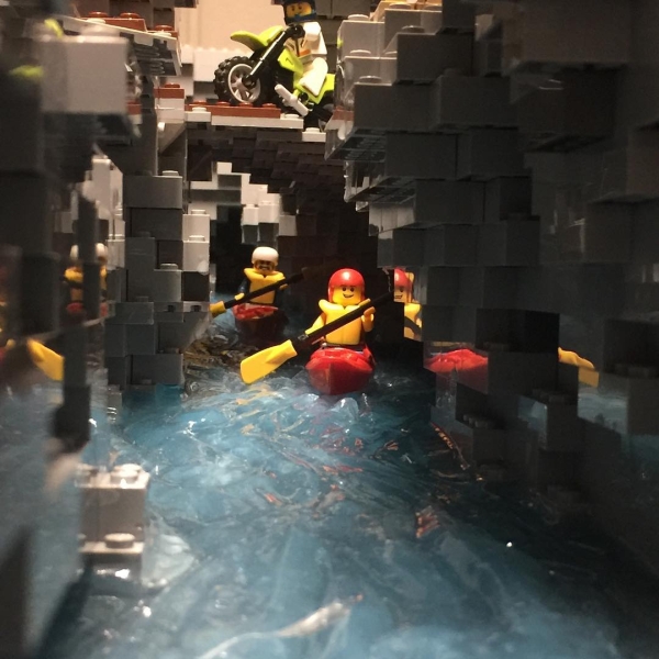 hidden lego wall