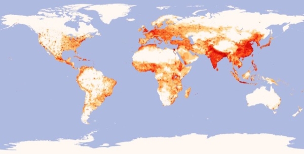 Unusual maps that show a different side of the world (16 Photos)