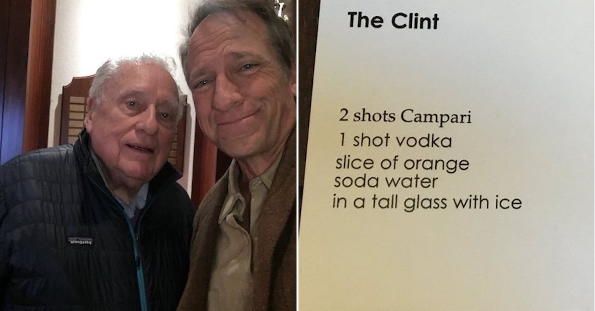 Mike Rowe A Retired Hero Named Clint And A Tasty Cocktail 17 Photos