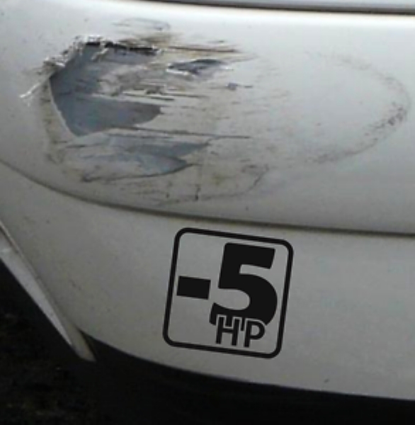 Car Dent Cover Ups Artistic Redneck Rigging