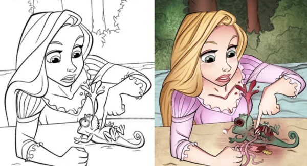 Download Corrupted Coloring Books Are Horribly Funny 32 Photos