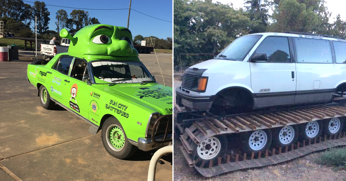 Crazy cars that are either too bizarre, or just perfectly odd