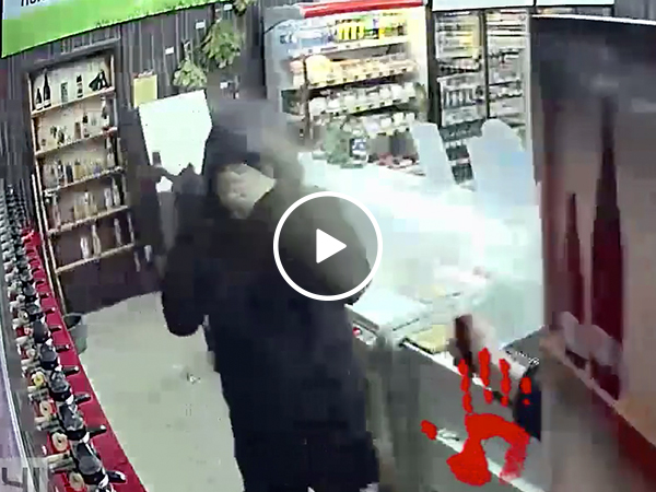 Hammer-wielding thief gets f*cked up with some TRUTH (Video)