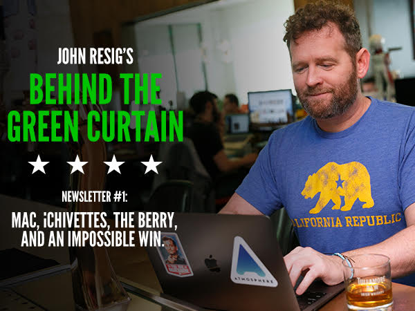 The Behind The Green Curtain Project Is Underway Thechive