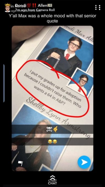 2019 senior quotes that deserve ALL the extra credit
