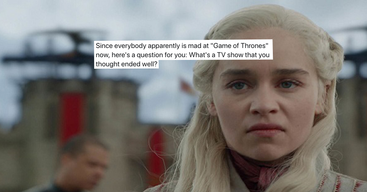 Game of Thrones has fans wondering what the great TV show finales are