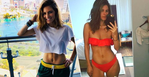 40-year-old Maria Menounos is a beautiful ageless android (17 GIFs)