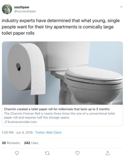 Charmin's Giant Toilet-Paper Roll That Lasts Months Is Getting Bigger