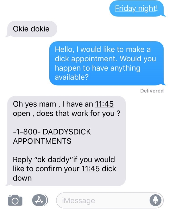 dick appointment
