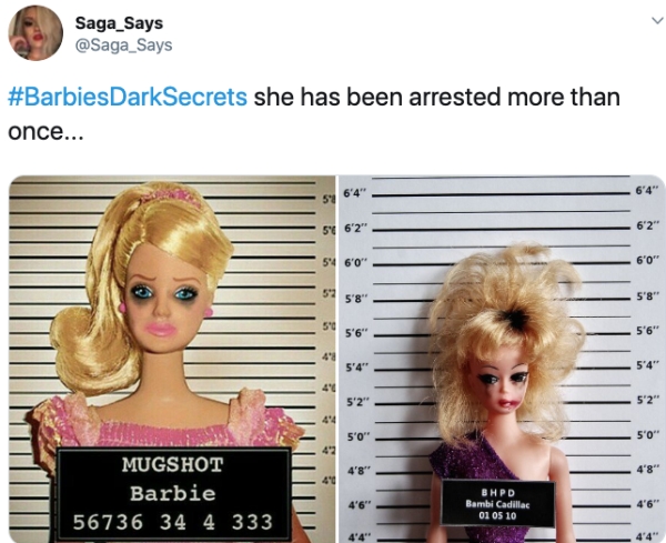 Dark secrets about discount barbie