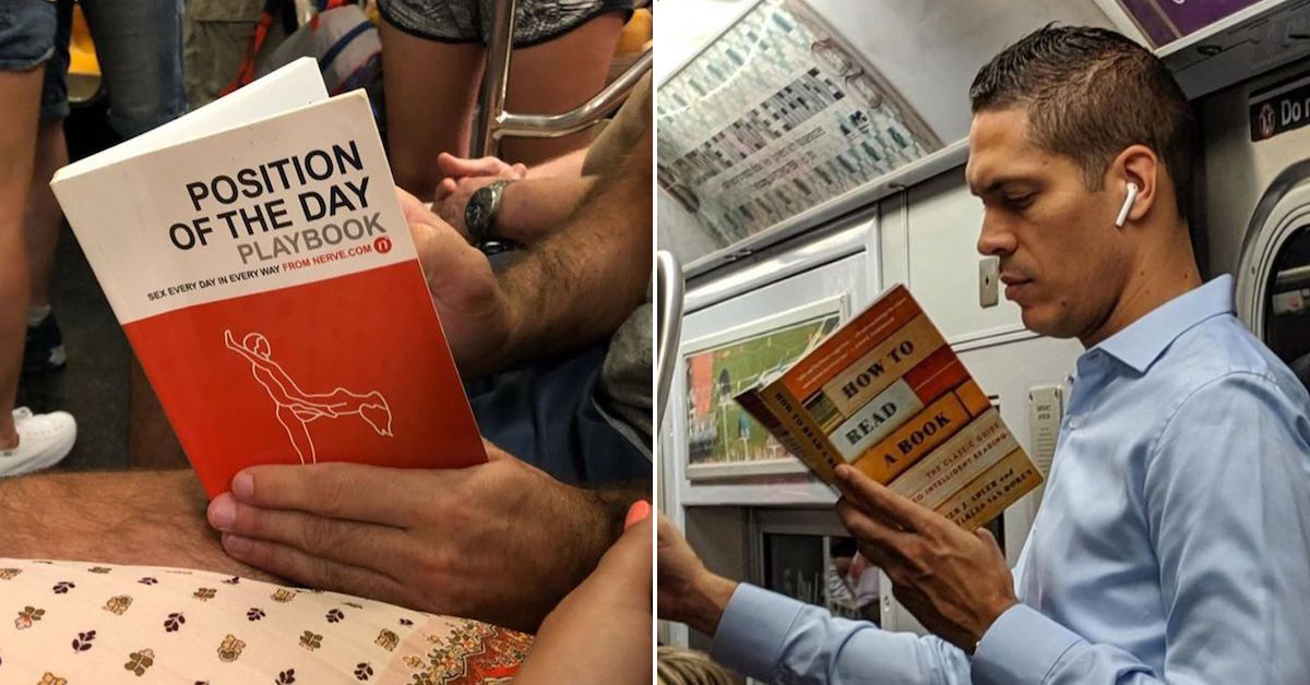 On the subway, we’re reading what everyone else is reading (36 Photos)
