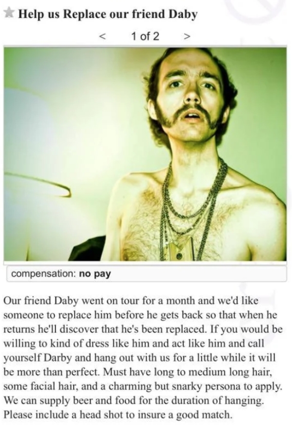 The weirdest most WTF ads seen on Craigslist (32 Photos)