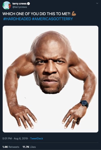 The Internet loves Terry Crews, and we do too!