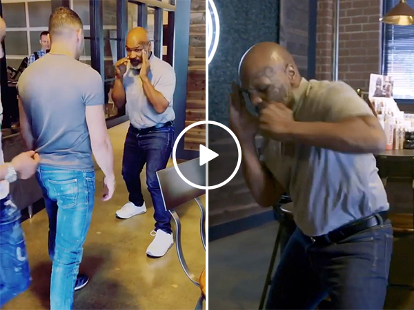 At 53 Years Old, "Iron" Mike Tyson's Still Got The Moves