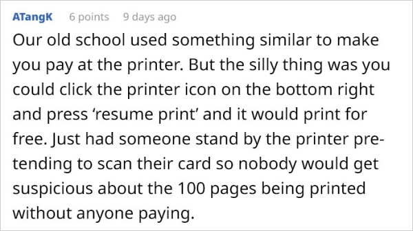 Two college students find a clever loophole for free paper | Humor