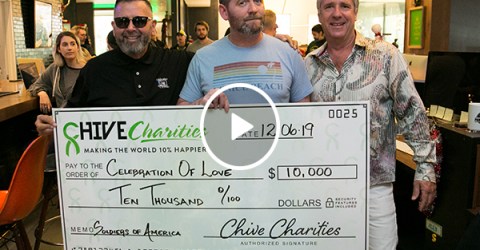 John's $10k Surprise for a Fort Hood Charity (Video)