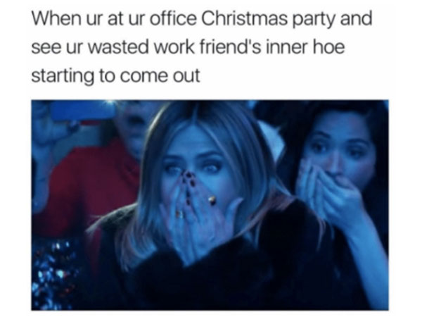 Funny Office Christmas Party Memes
