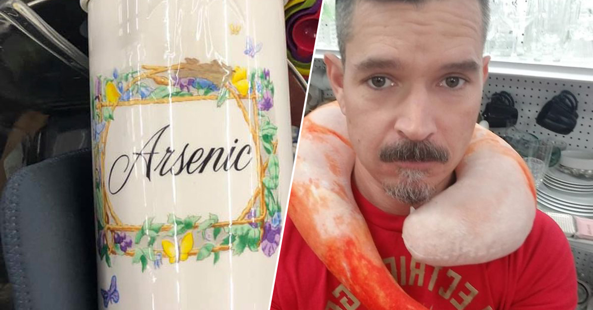 Weird thrift shop finds that people absolutely loved