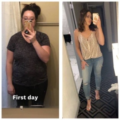 before and after weight loss inspiration