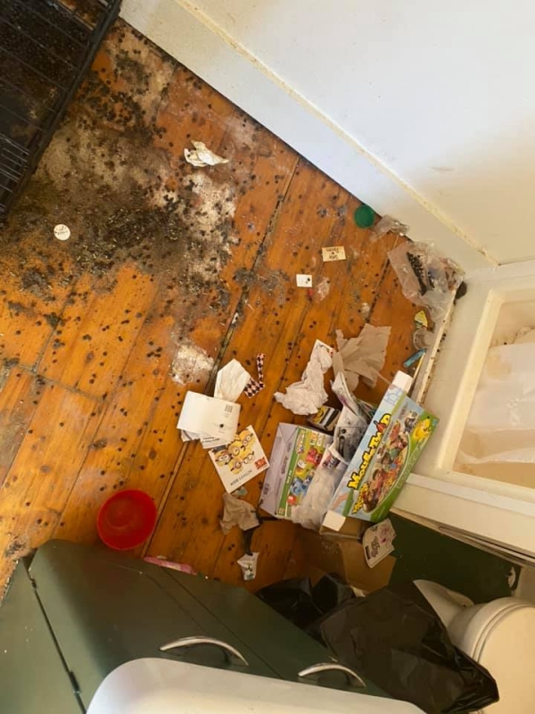 Landlord shares the horrific aftermath of a tenant