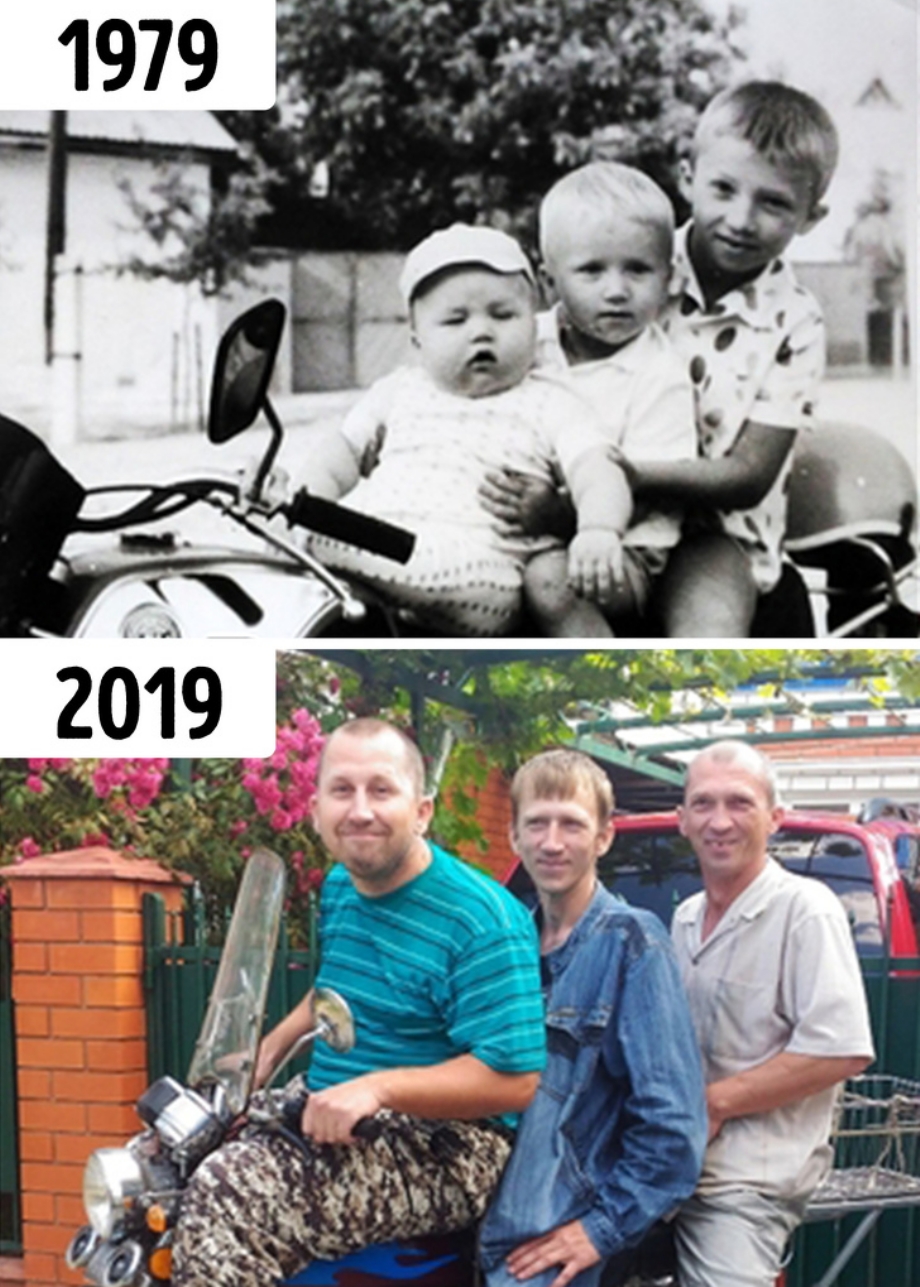 People (and things) over the years show the power and beauty of time
