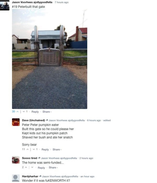 Another week of the funniest comments section in the world