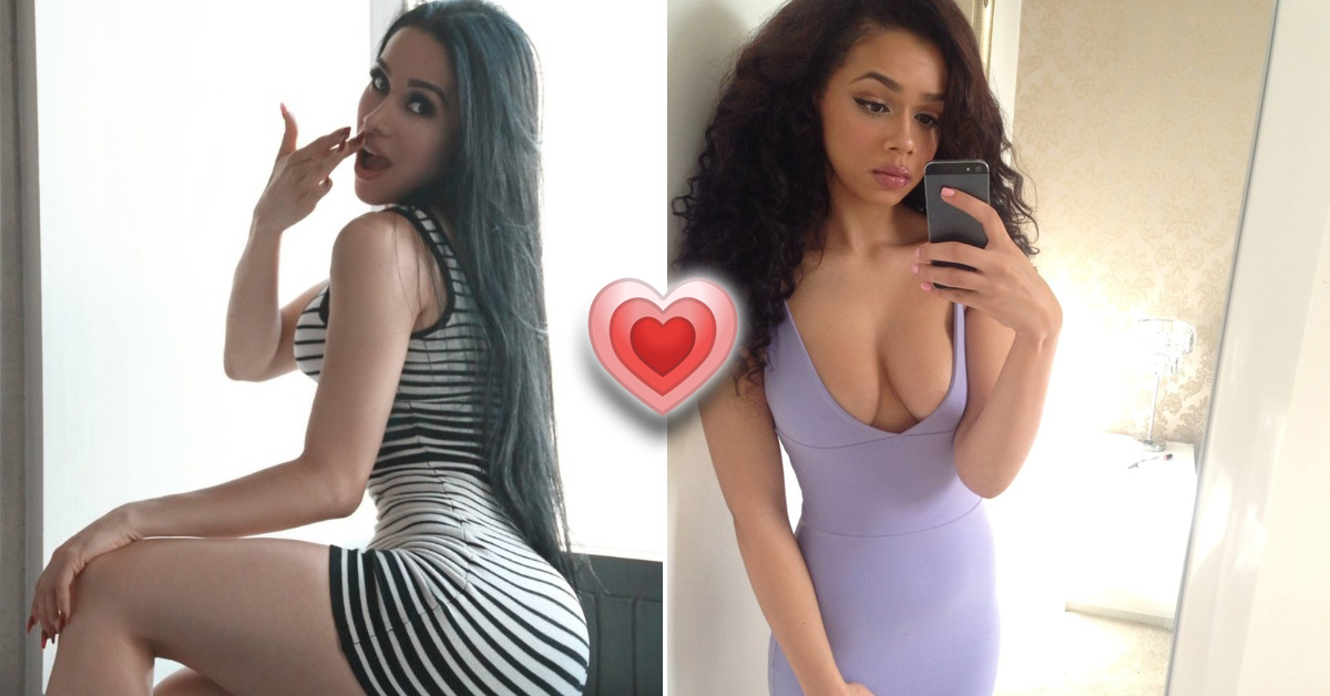 gorgeous women in tight dresses